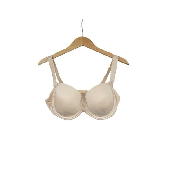 Soma Stunning Support Smooth Full Coverage Bra Nude Beige Womens 34DD - Picture 1 of 5